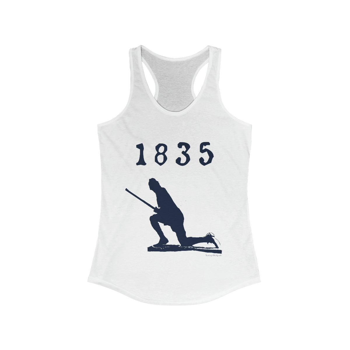 1835 Westport - Large Minuteman Women's Ideal Racerback Tank