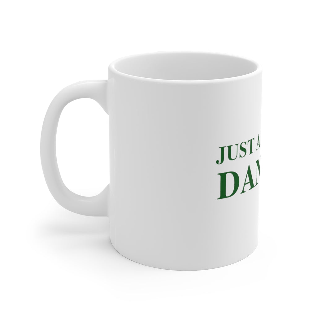 Just a kid from Danbury White Ceramic Mug