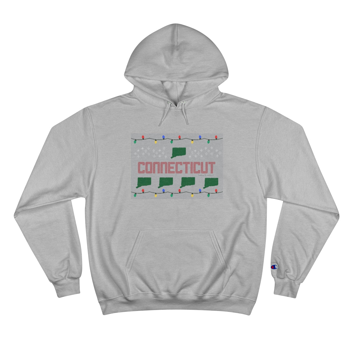 Connecticut Ugly Holiday Champion Hoodie