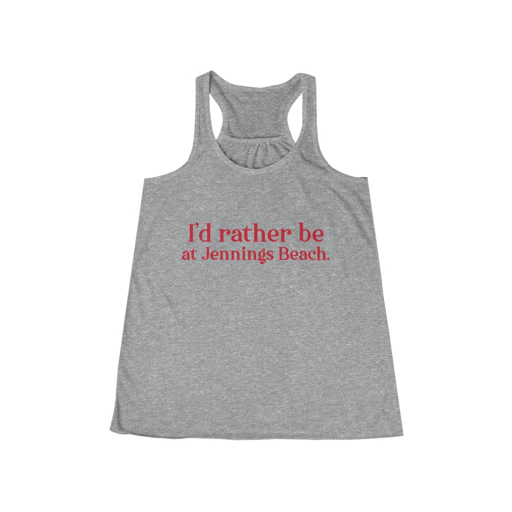 jennings beach fairfield ct / connecticut womesn tank top shirt 