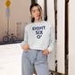 Eight Six O' Women's Cropped Fleece Pullover