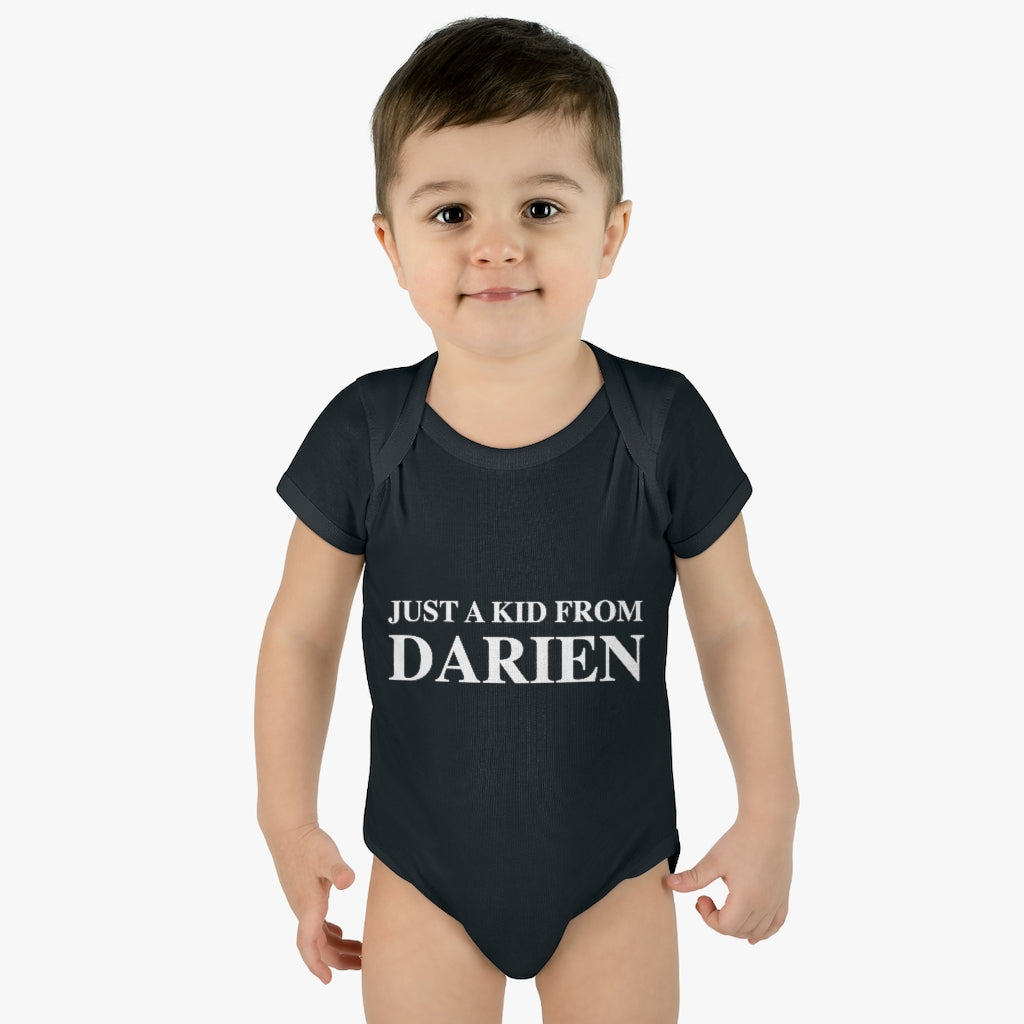 just a kid from darien ct infant baby rib bodysuit onsie 