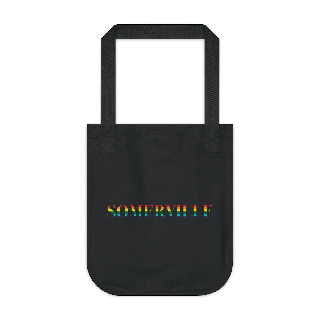 Somerville Rainbow Organic Canvas Tote Bag