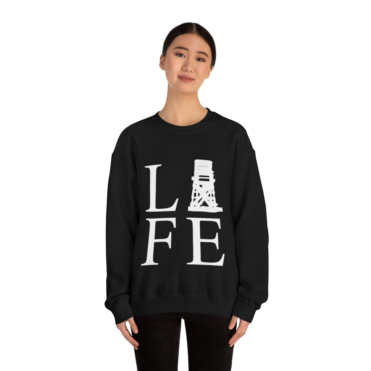 Fairfield Life (front) Unisex Heavy Blend™ Crewneck Sweatshirt