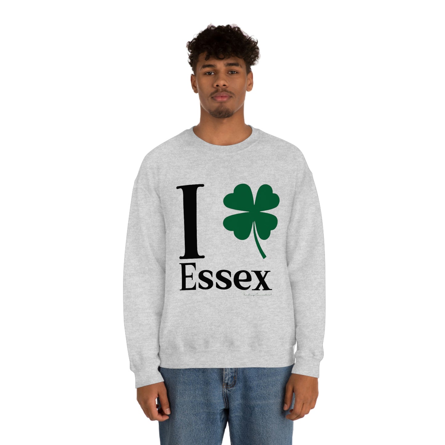 I Clover Essex Unisex Heavy Blend™ Crewneck Sweatshirt