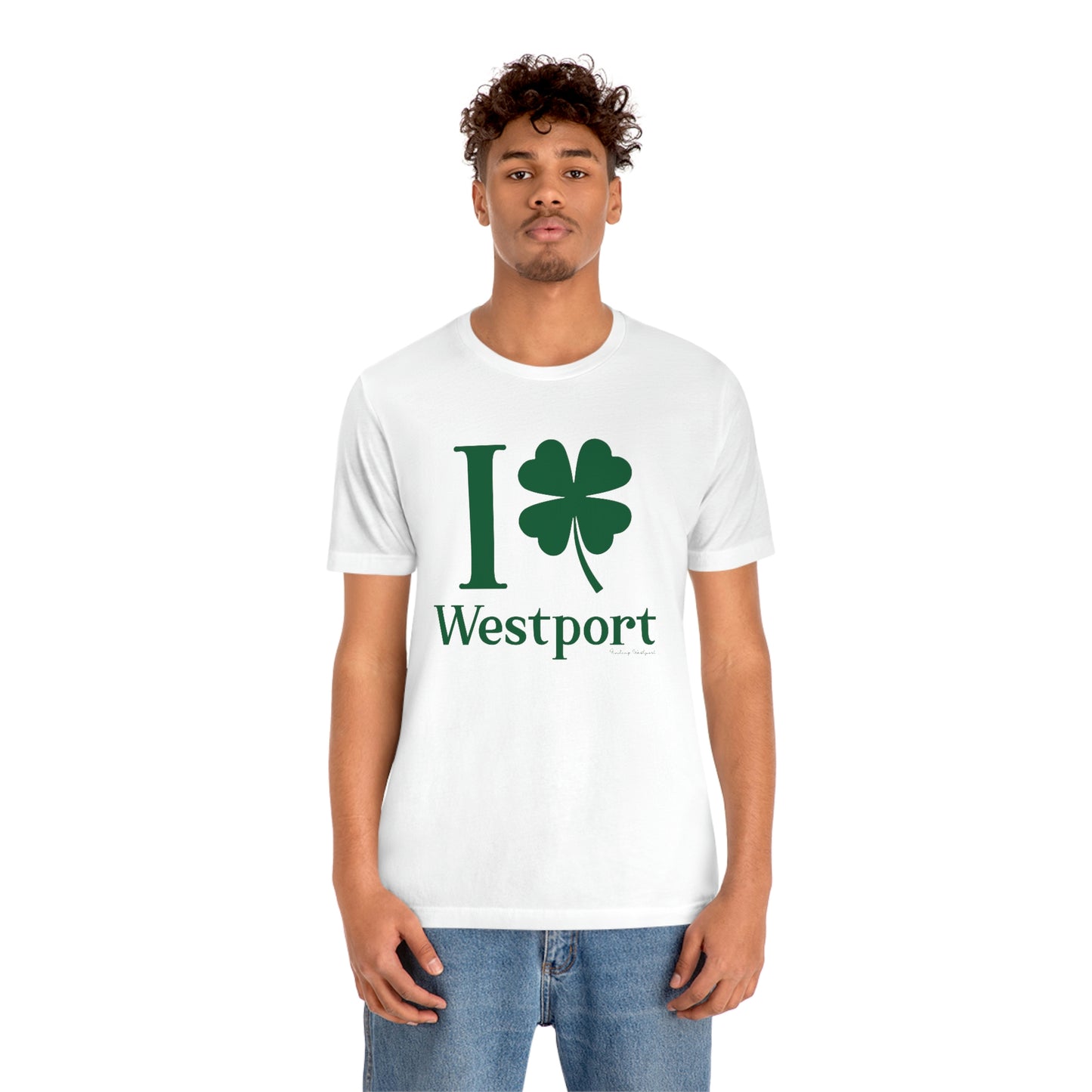 I Clover Westport (Green) Unisex Jersey Short Sleeve Tee