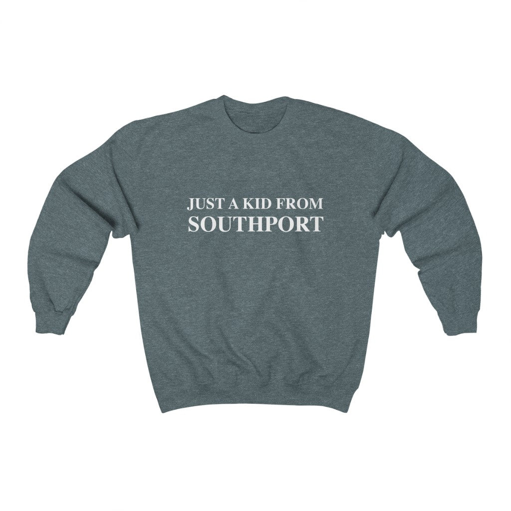 Just a kid from Southport. Southport, Connecticut tee shirts, hoodies sweatshirts, mugs and other apparel, home gifts and souvenirs. Proceeds of this collections goes to help Finding Fairfield and Finding Connecticut’s brand. Free USA shipping