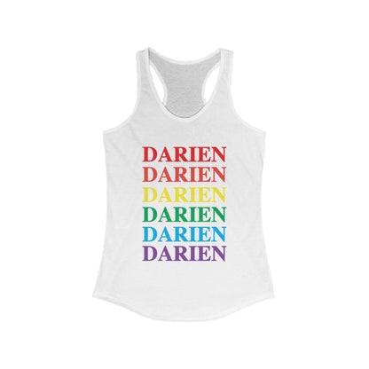 darien pride womens tank top shirt