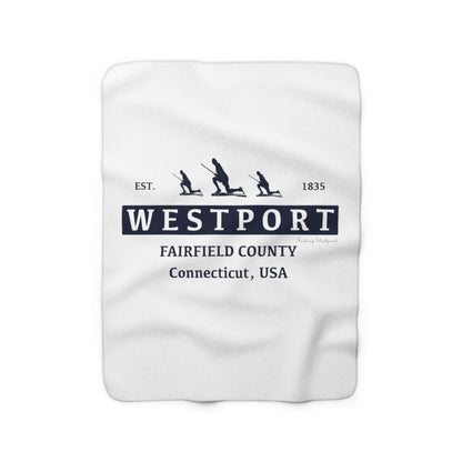 Westport Est. Sherpa Fleece Blanket