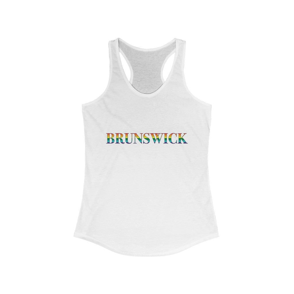 Brunswick Rainbow Women's Ideal Racerback Tank