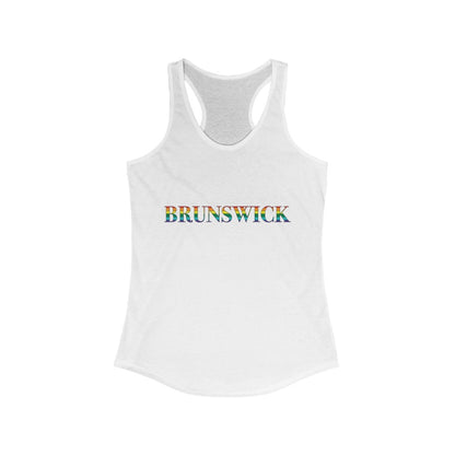 Brunswick Rainbow Women's Ideal Racerback Tank