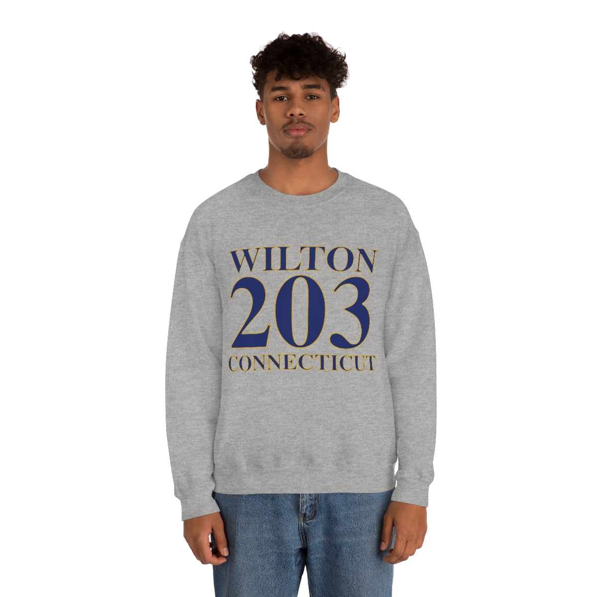 Wilton 203 Connecticut Unisex Heavy Blend™ Crewneck Sweatshirt