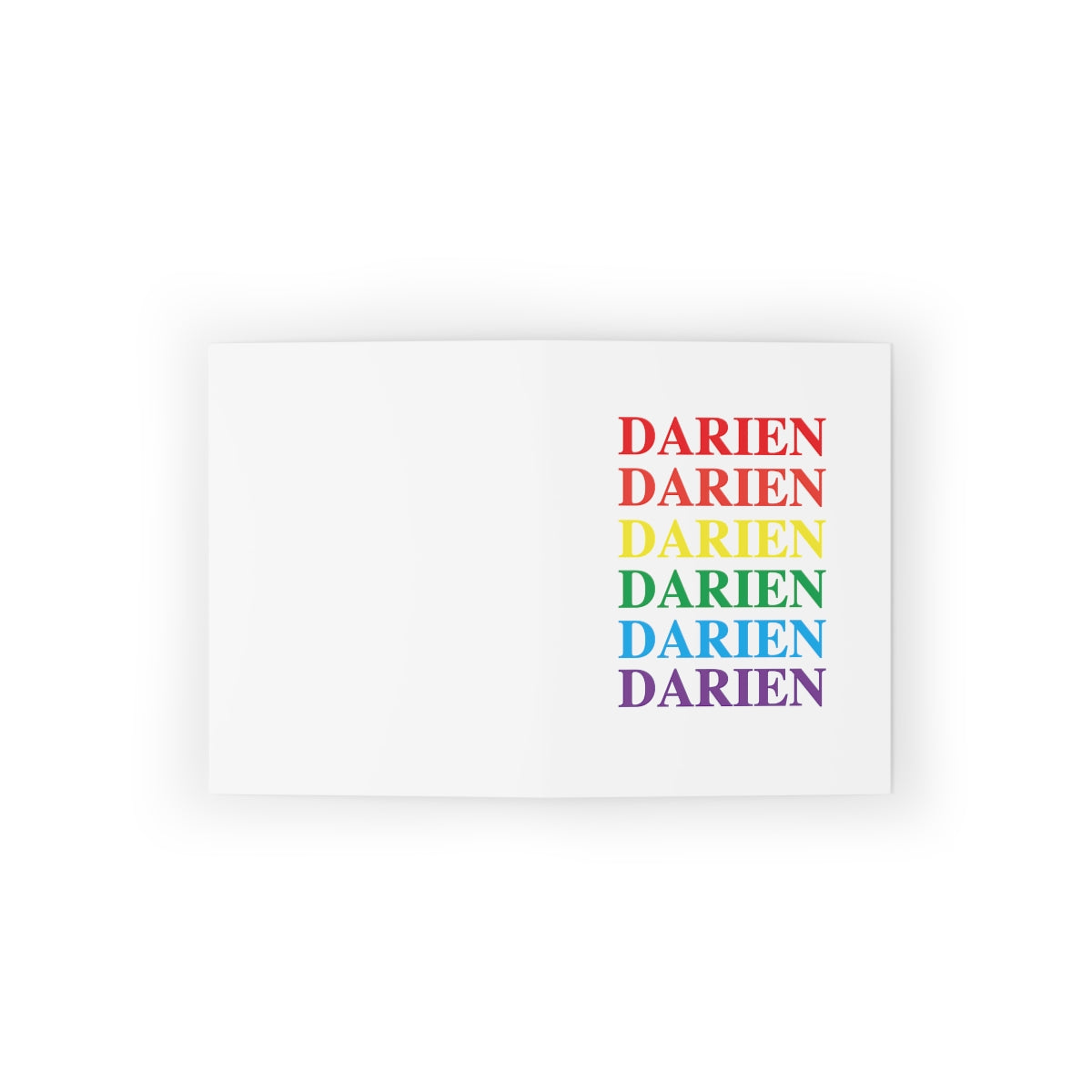 Darien Pride Greeting Cards (8, 16, and 24 pcs)