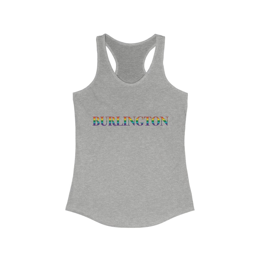 Burlington Rainbow Women's Ideal Racerback Tank