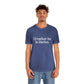 I'd rather be in Darien. Unisex Jersey Short Sleeve Tee