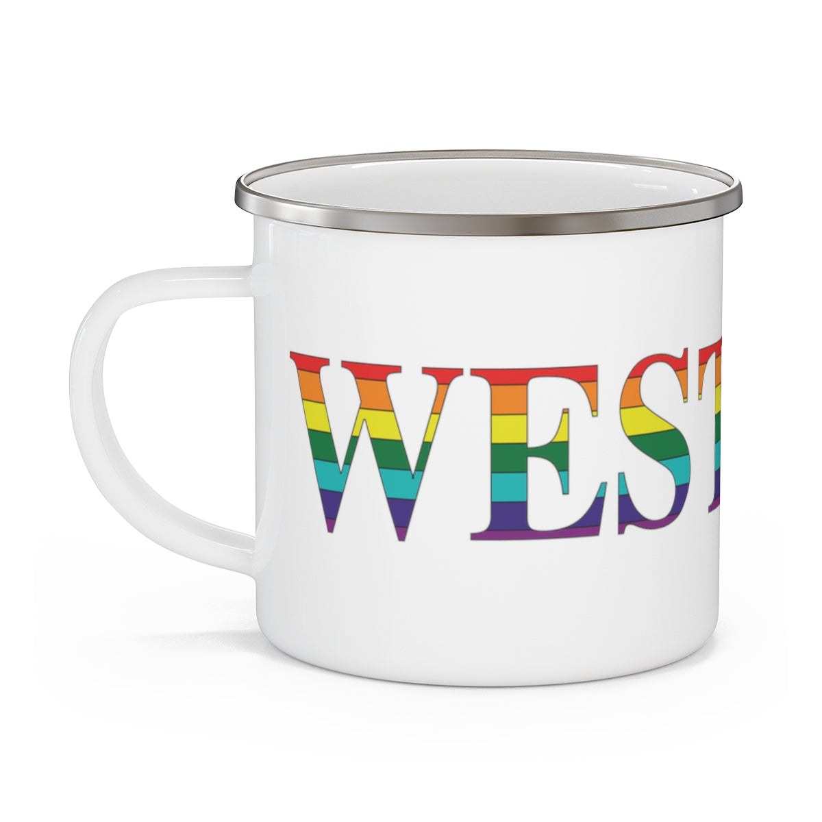 Westport Rainbow Enamel Camping Mug