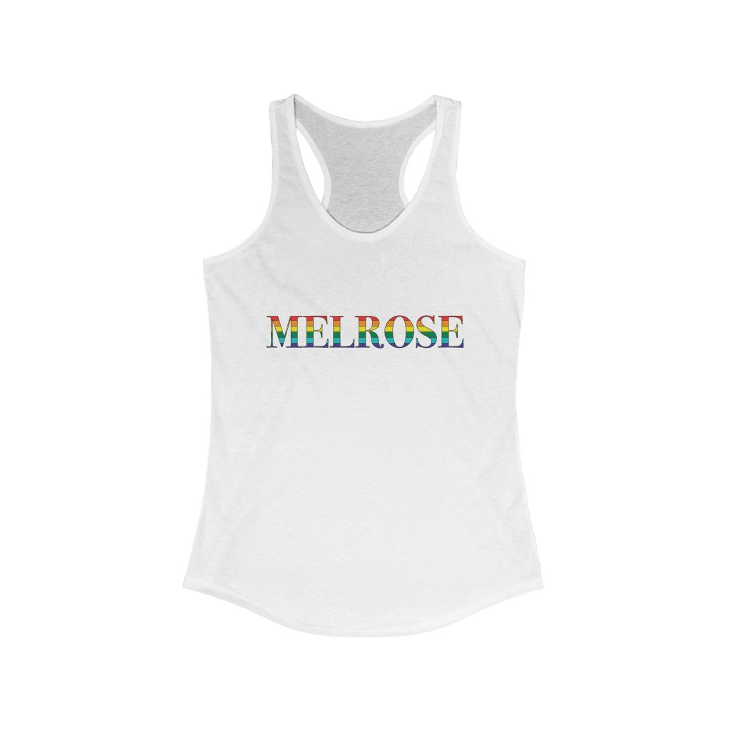 Salem Rainbow Women's Ideal Racerback Tank