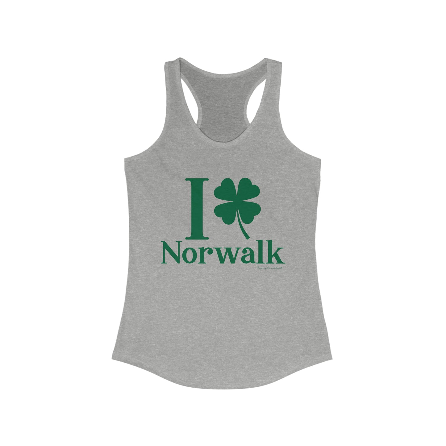 Norwalk Connecticut St. Patrick's Day shirt, I Clover Norwalk