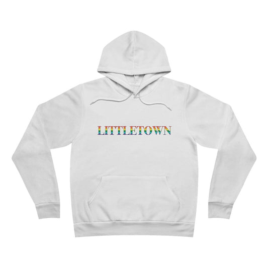 Littletown Rainbow Unisex Sponge Fleece Pullover Hoodie