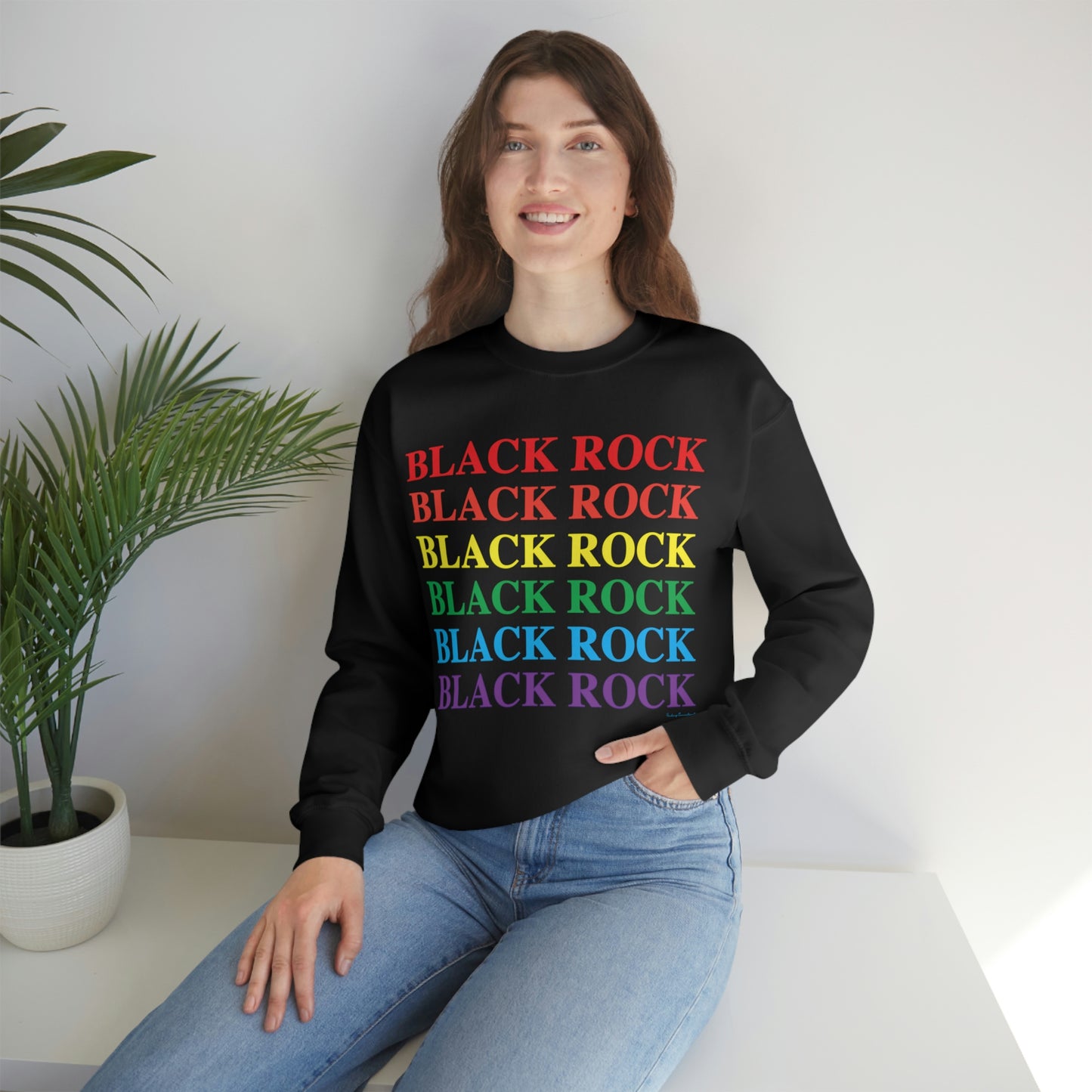 Black Rock Pride Unisex Heavy Blend™ Crewneck Sweatshirt