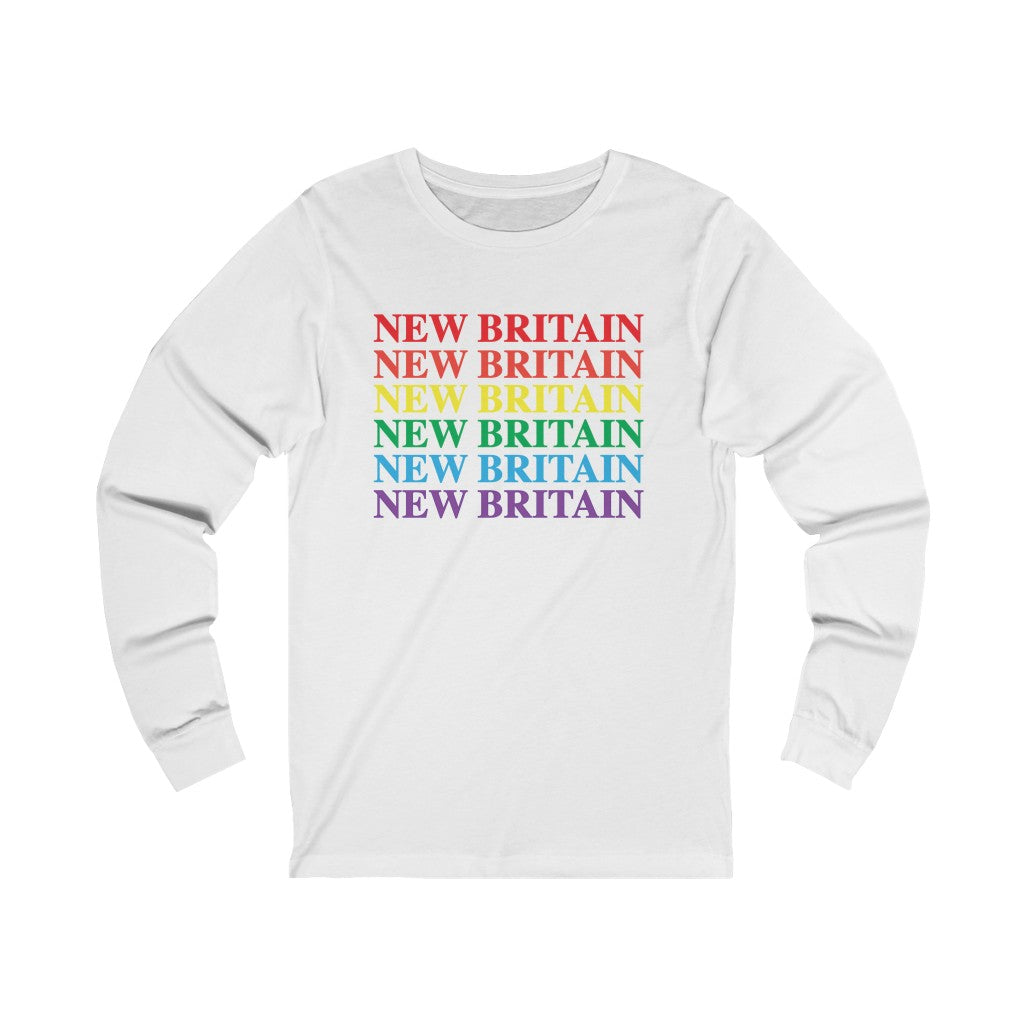 New Britain Pride Unisex Jersey Long Sleeve Tee