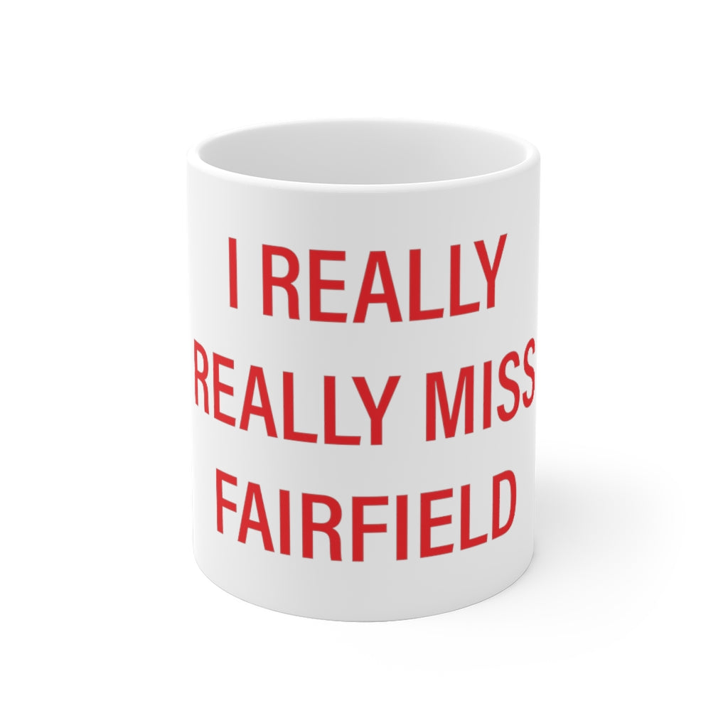 Fairfield ct / connecticut coffee mug 