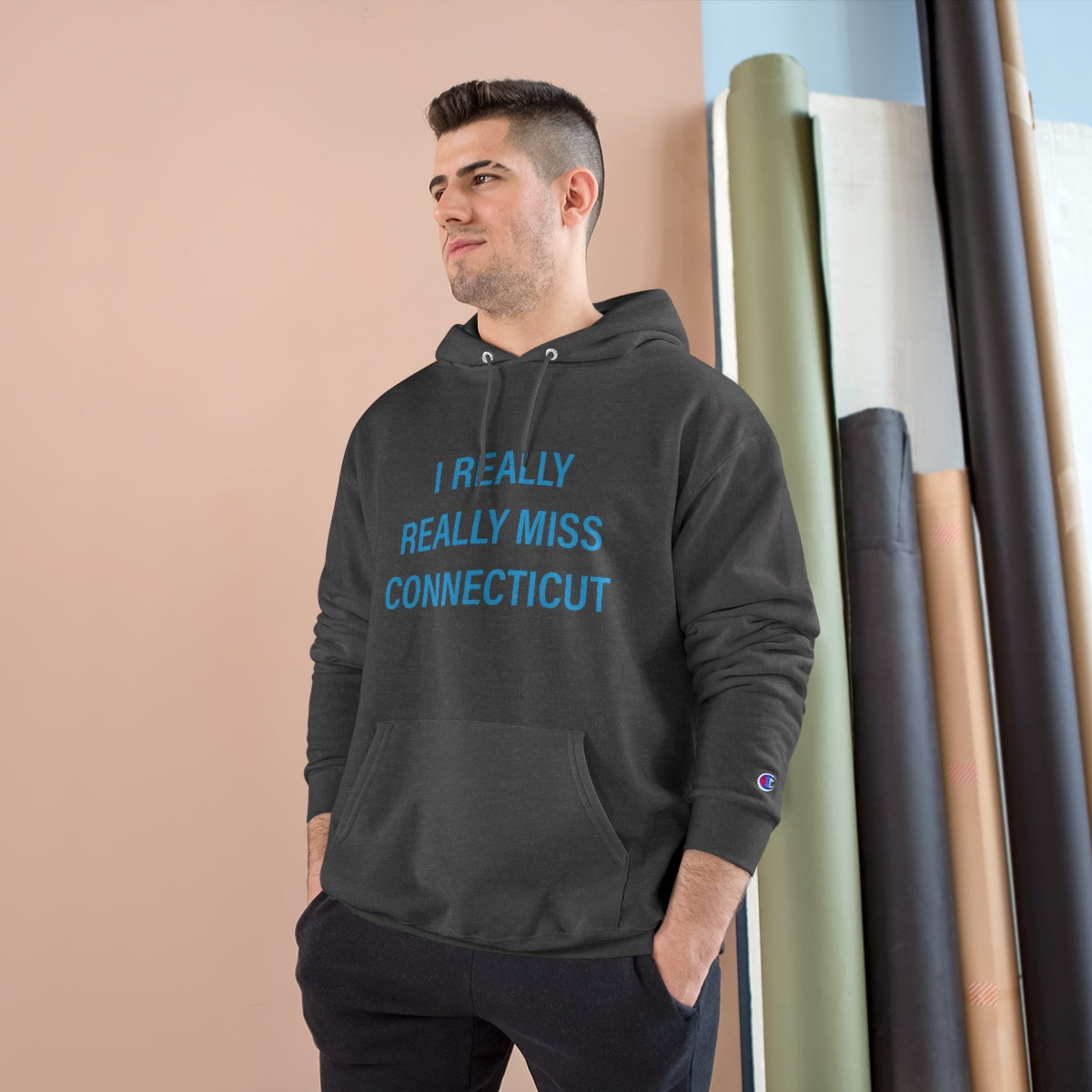 I Really Really Miss Connecticut Champion Hoodie