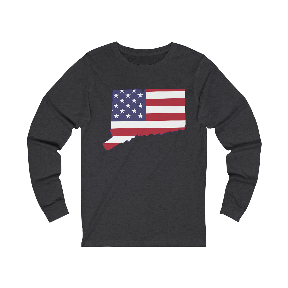 ct / connecticut american flag tee shirt 