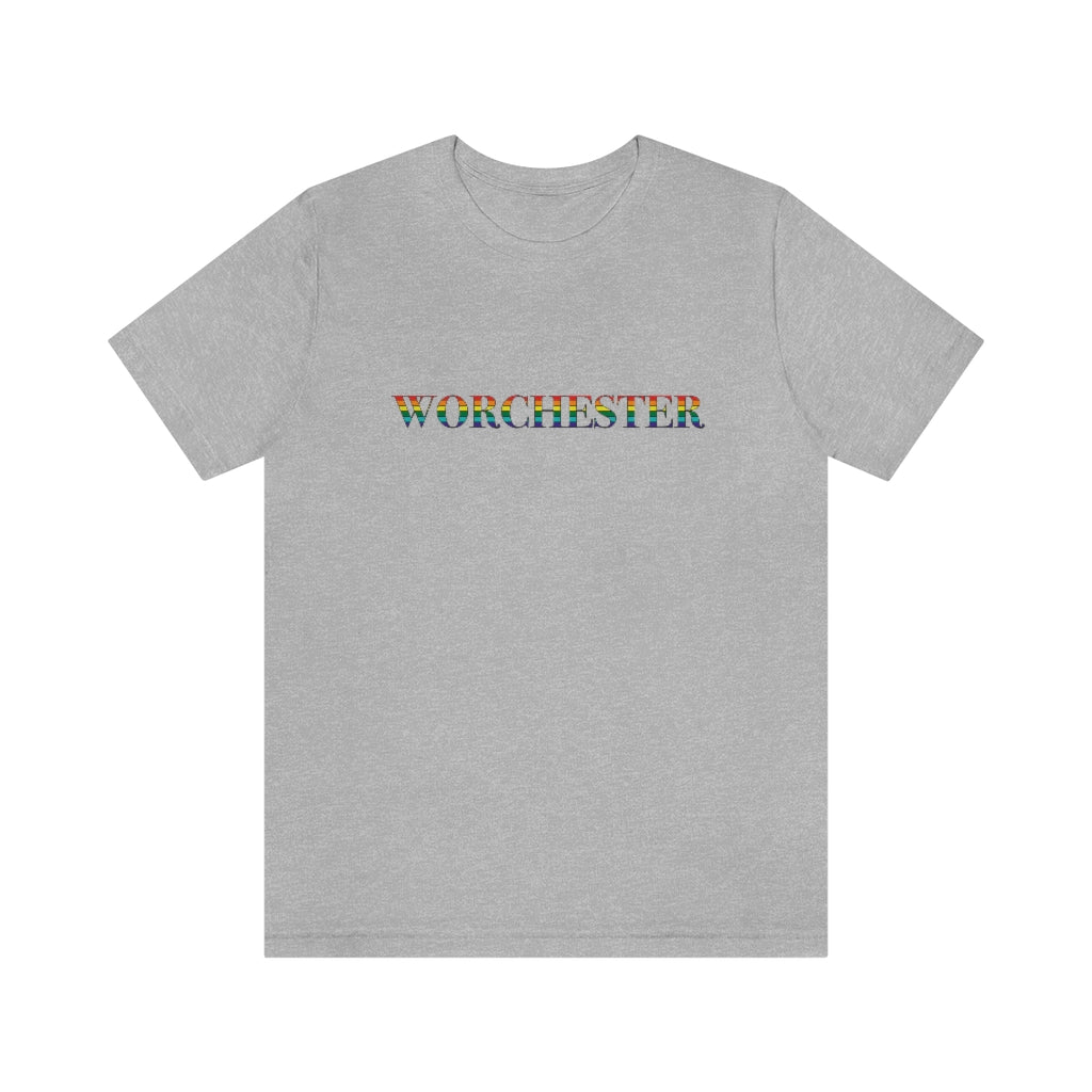 Worchester Rainbow Unisex Jersey Short Sleeve Tee