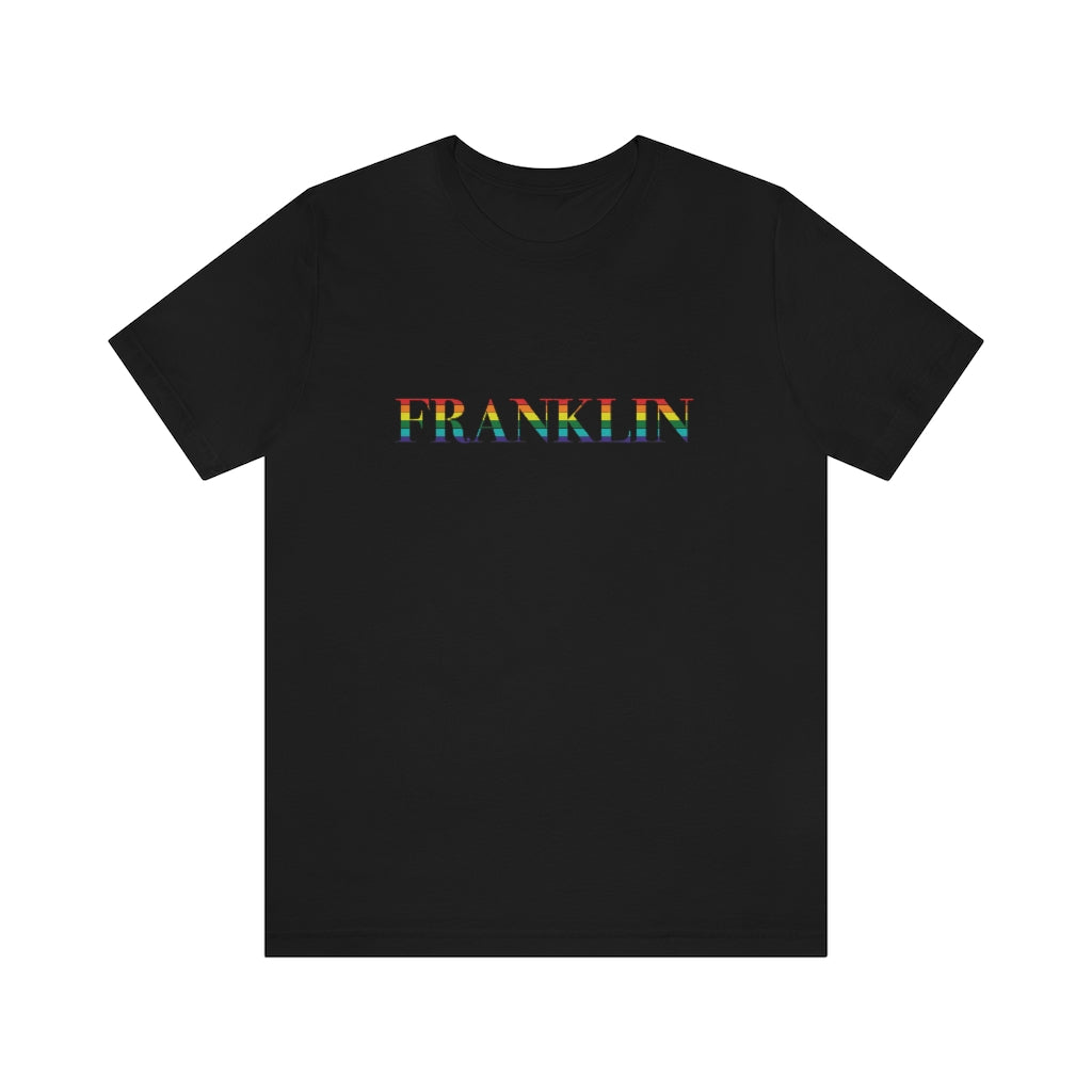 Franklin Rainbow Unisex Jersey Short Sleeve Tee