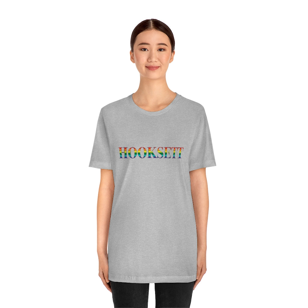 Hooksett Rainbow Unisex Jersey Short Sleeve Tee