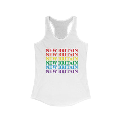 New Britain Pride Women's Ideal Racerback Tank