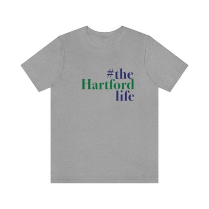  #thehartfordlife Unisex Jersey Short Sleeve Tee  Proceeds help grow Finding Connecticut's website and brand.   Click here to go back to our home page. 