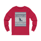 Westport Ugly Holiday Blue / White  Unisex Jersey Long Sleeve Tee