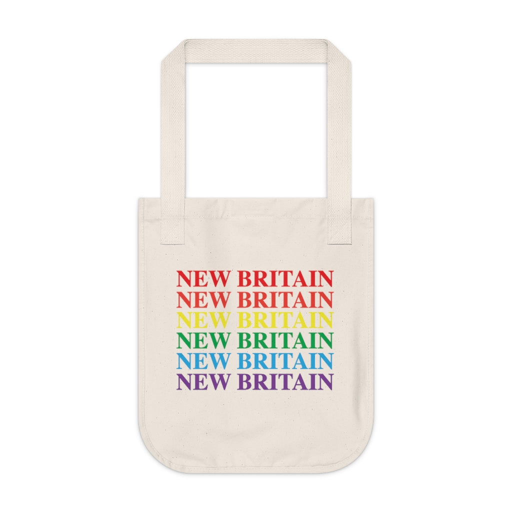 New Britain Pride Organic Canvas Tote Bag