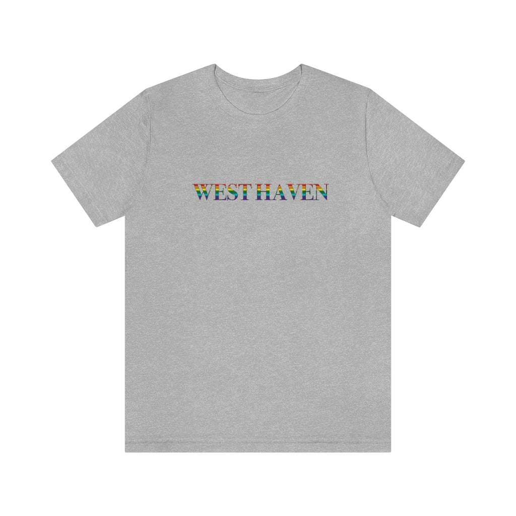 West Haven Rainbow Unisex Jersey Short Sleeve Tee