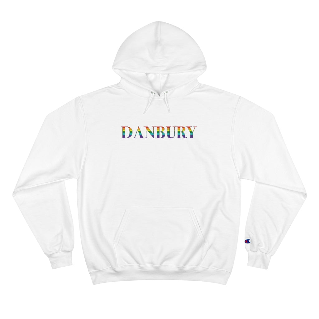 danbury rainbow hooded sweatshirt hoodie, danbury pride