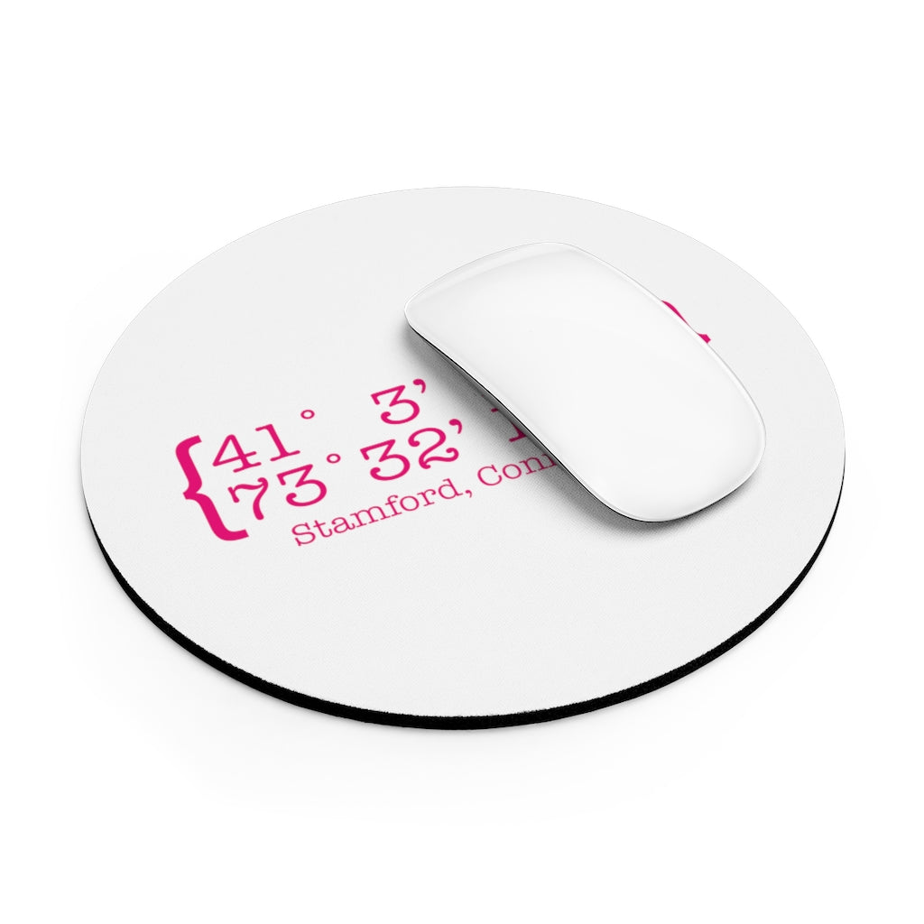 Stamford Coordinates Mousepad