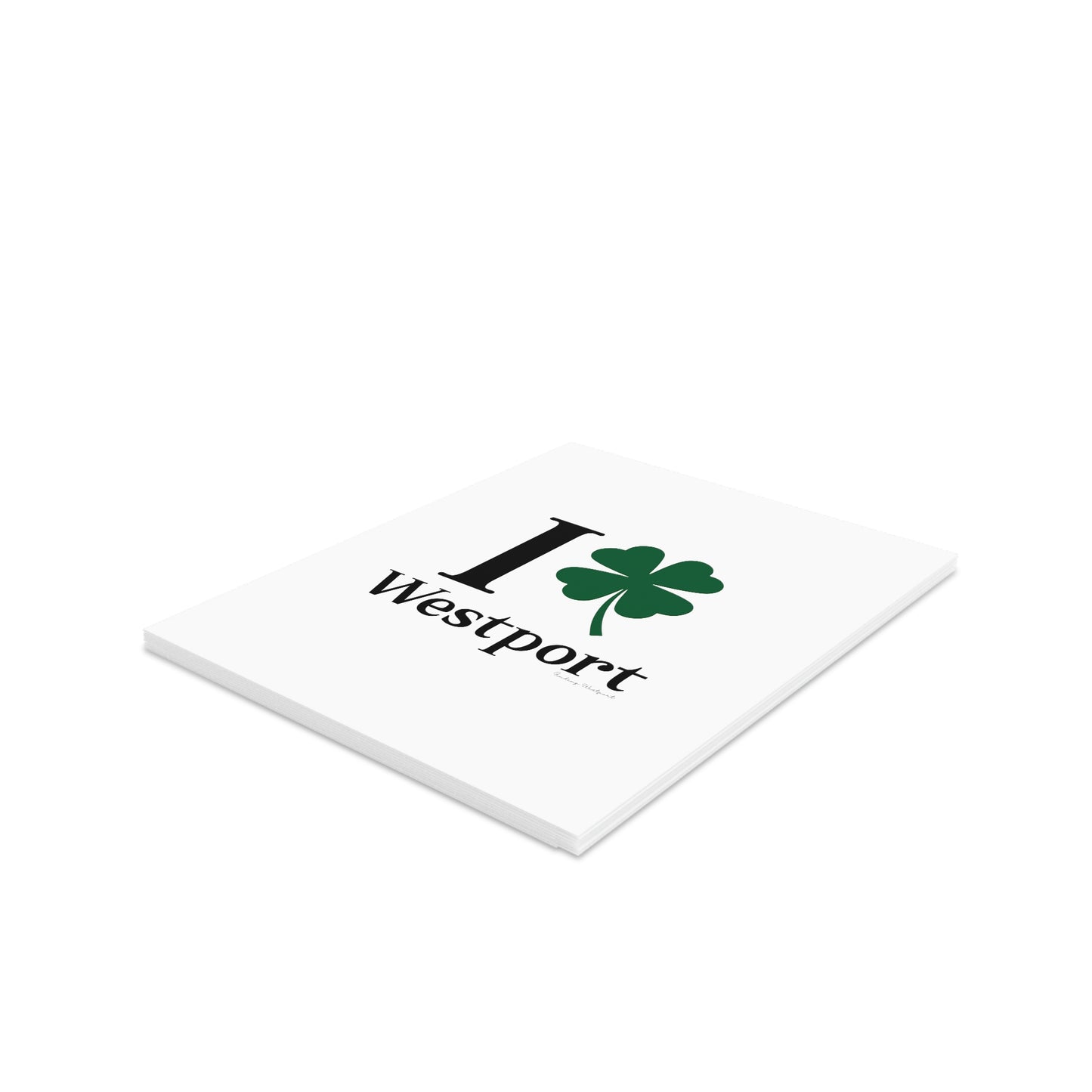 I Clover Westport Greeting Cards (8, 16, and 24 pcs)