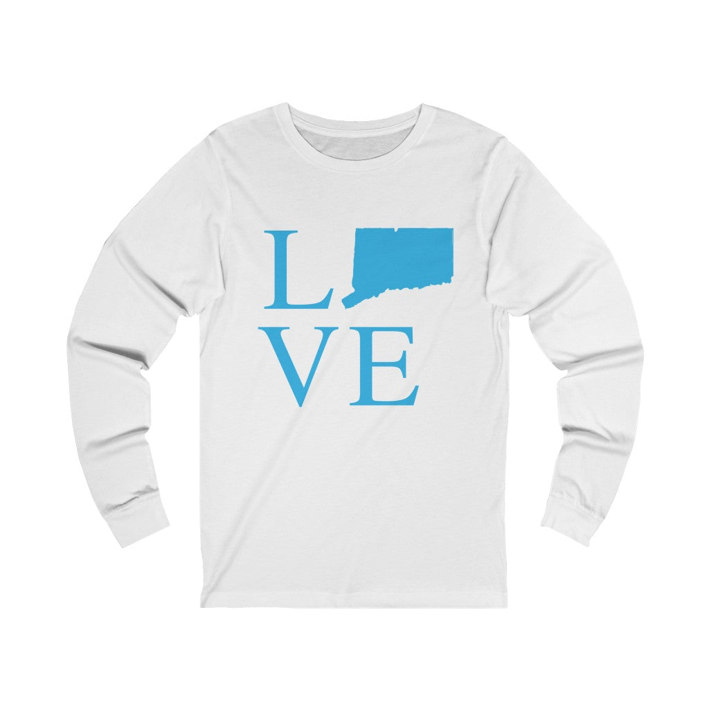 Connectiuct love long sleeve tee shirt