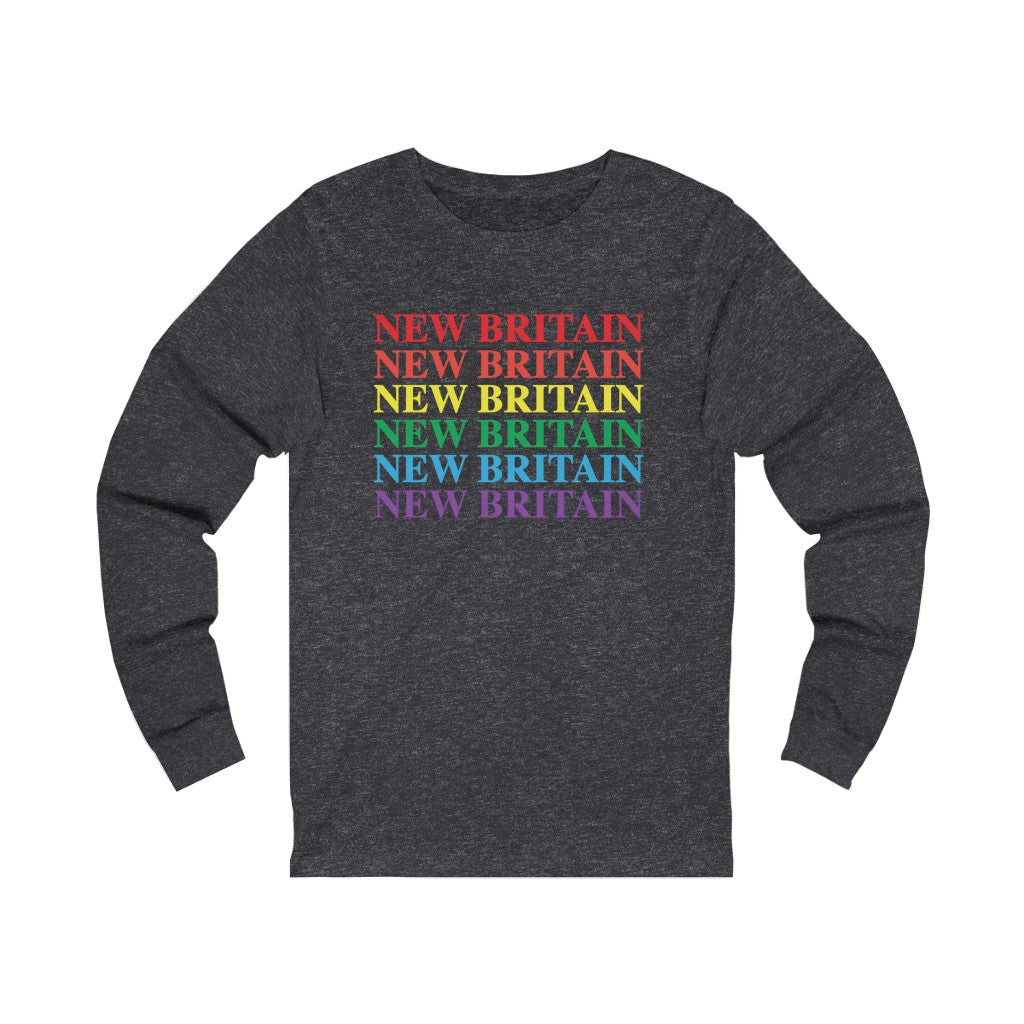 New Britain Pride Unisex Jersey Long Sleeve Tee