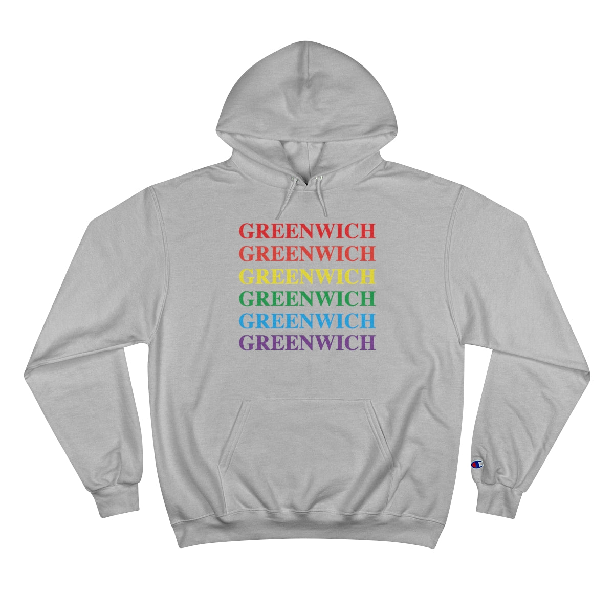 greenwich pride ct / connecticut hooded sweatshirt hoodie 