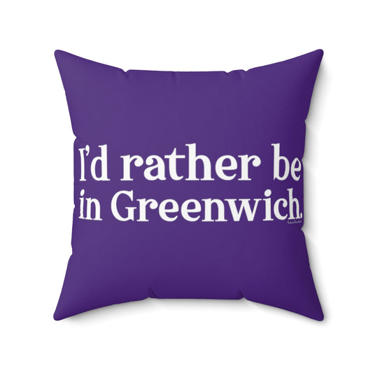 greenwich ct / connecticut pillow and home decor 