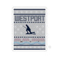 westport ct / connecticut ugly christmas sweater sticker