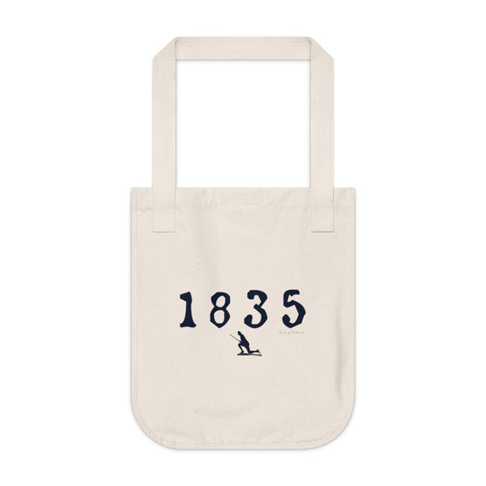 1835 tote bag // westport connecticut gifts and merch // finding connecticut 