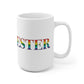 Worchester Rainbow White Ceramic Mug