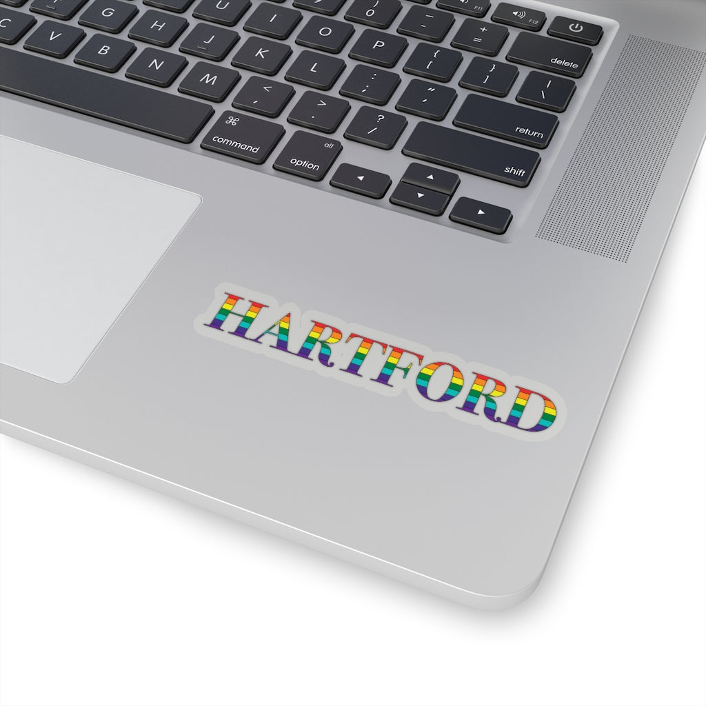  Do you have Hartford Pride?  Hartford, Connecticut apparel and gifts including stickers. LGBTQ inspired. 10% of Pride sales is donated to a Connecticut LBGTQ organization.   For the latest Connecticut Pride information and events visit Finding Connecticut.   Click here to return to our home page