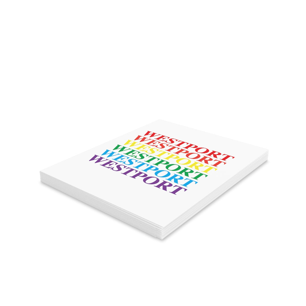 Westport Pride Greeting Cards (8, 16, and 24 pcs)