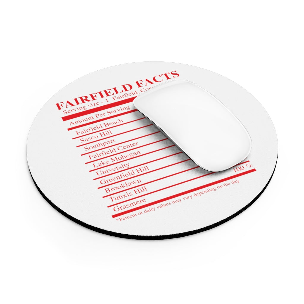 Fairfield Facts Mousepad