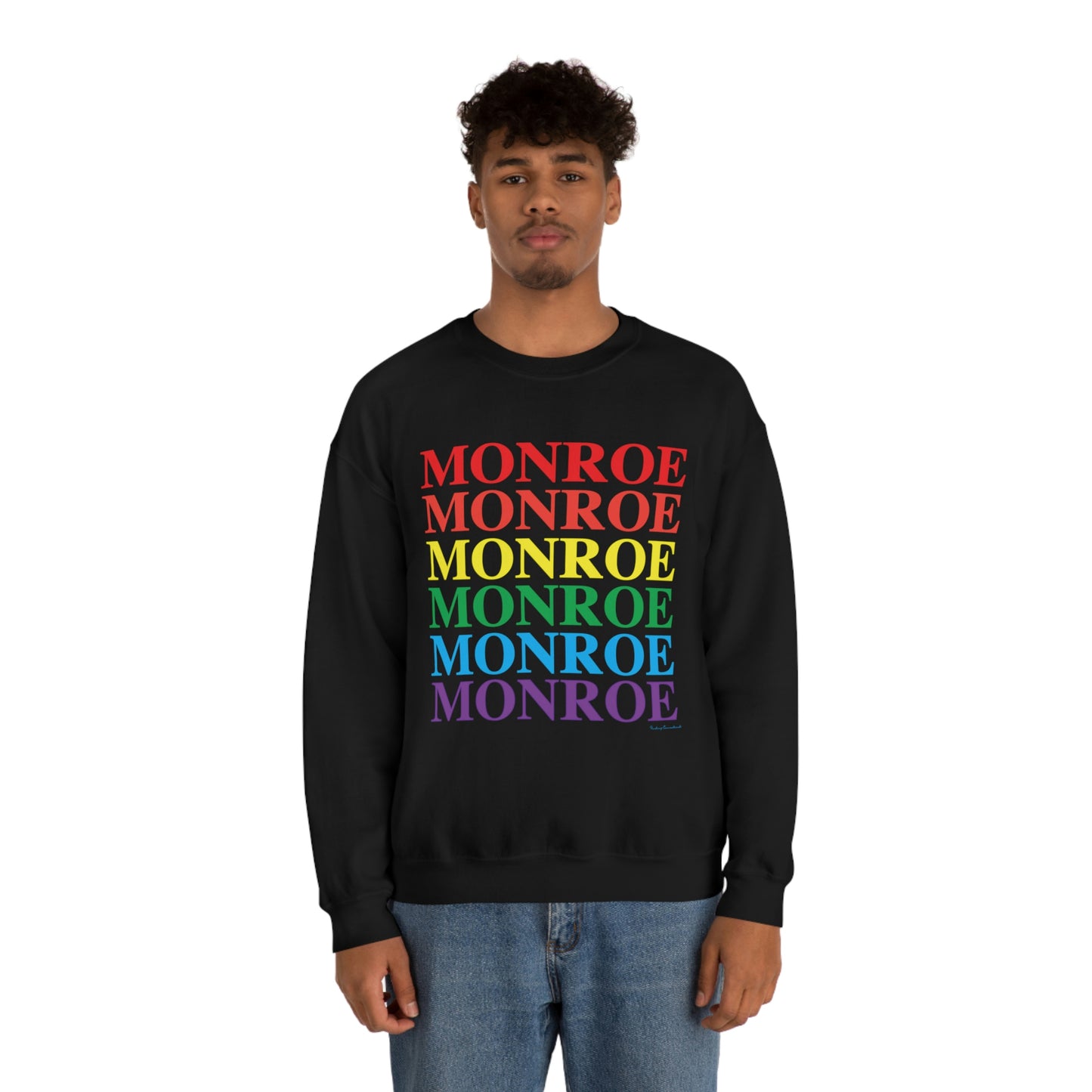 Monroe Pride Unisex Heavy Blend™ Crewneck Sweatshirt